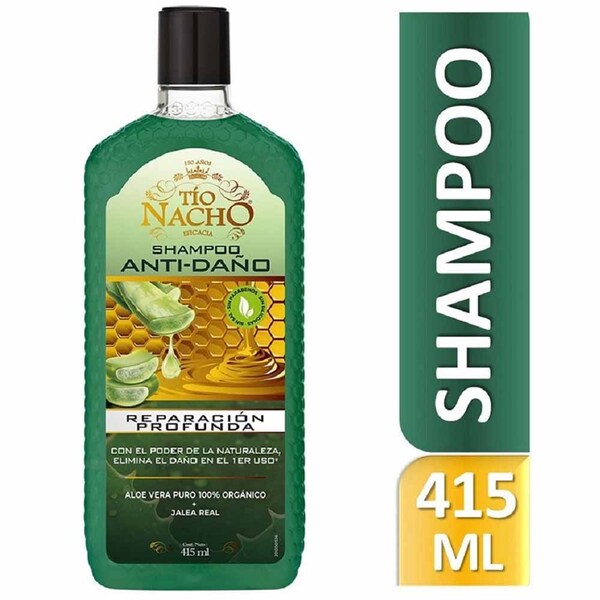 Shampoo T&iacute;o Nacho Aloe Vera - Frasco 415 ML, , large image number null