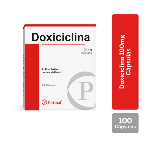 Doxiciclina 100 Mg C&aacute;psula image number null
