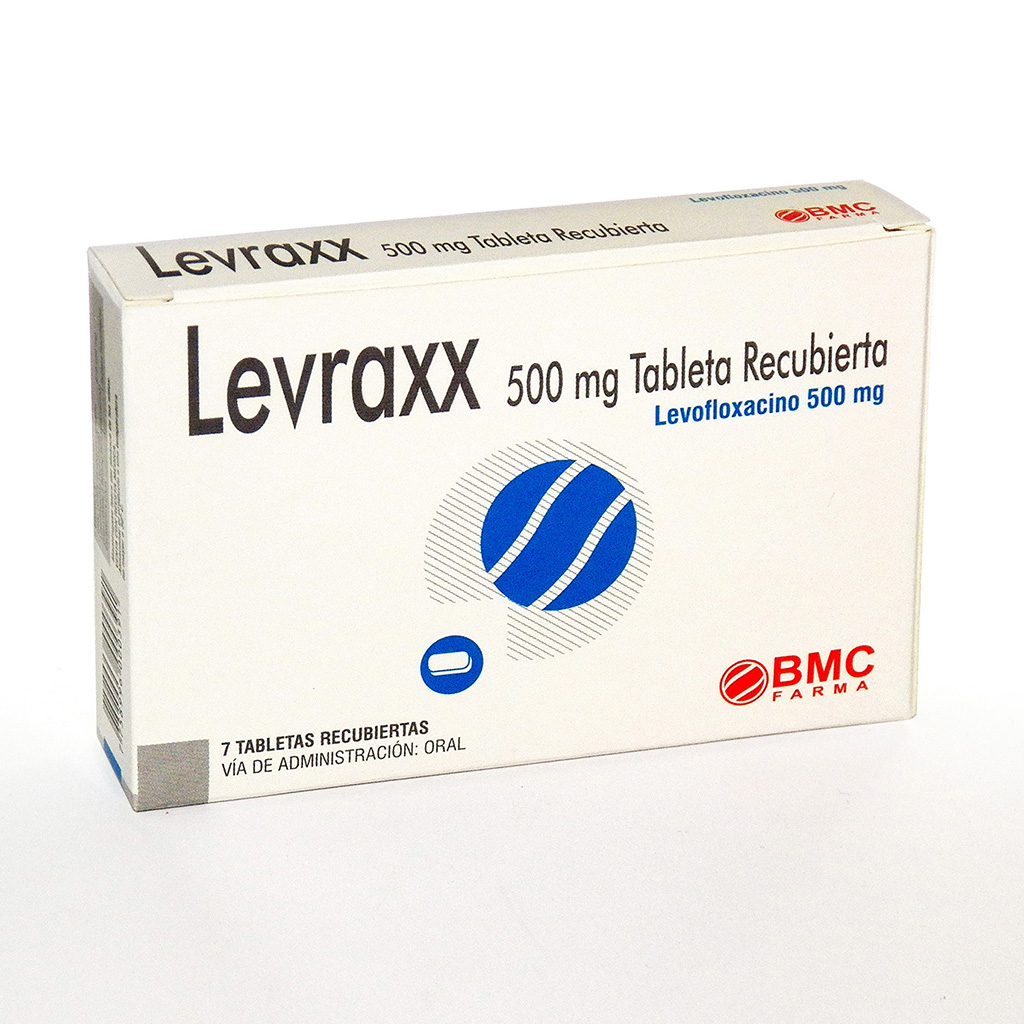 Levraxx 500 Mg  Tableta Recubierta - Caja 7 UN, , large image number null