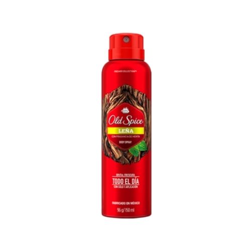 Old-Spice Spray Body Le&ntilde;a - Frasco 150ML, , large image number null