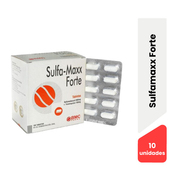 Sulfamaxx Forte  - Blister 10 UN, , large image number null