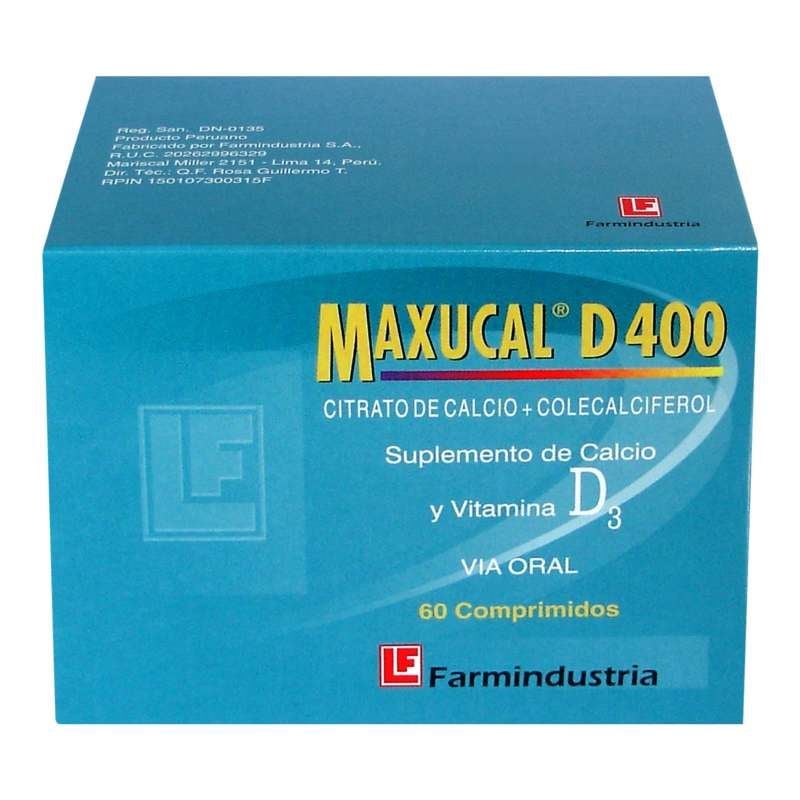 Maxucal D400 - Caja 60 UN, , large image number null