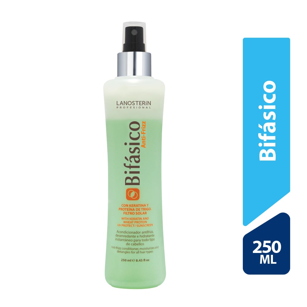 Acondicionador Lanosterin Bifasico Anti-Frizz - Frasco 250 ML, , large image number null