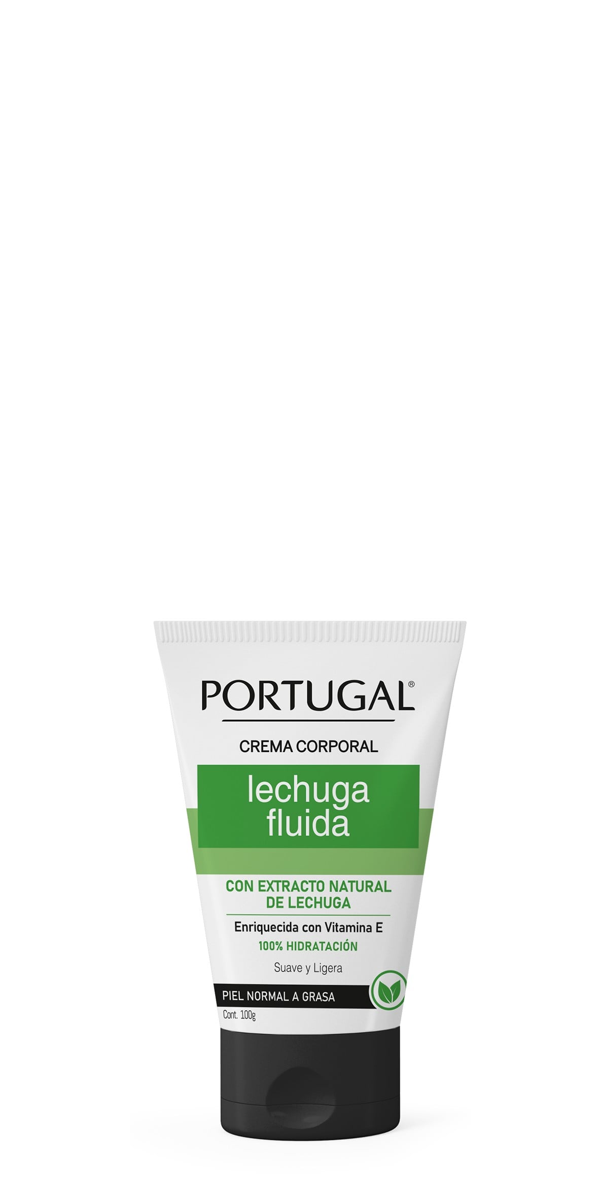 Portugal Crema Corporal Lechuga Fluida - Frasco 100 G, , large image number null