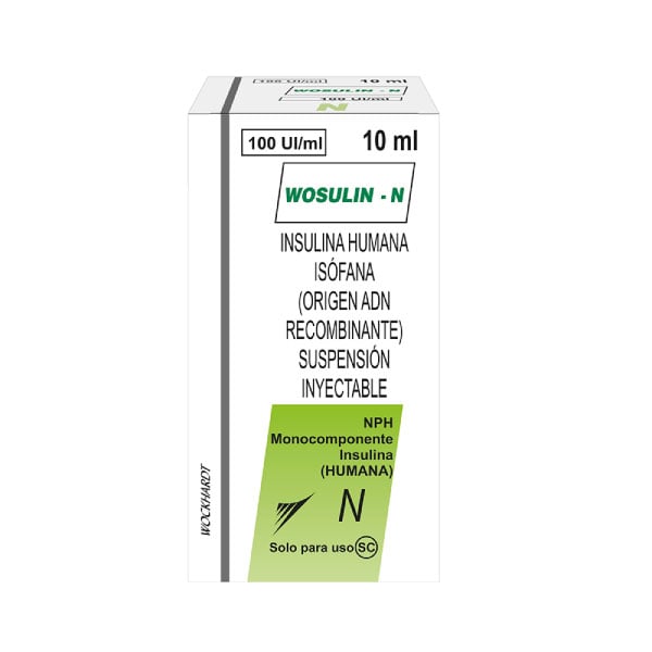 Wosulin-N 100 Ui/Ml  - Caja 1 UN, , large image number null