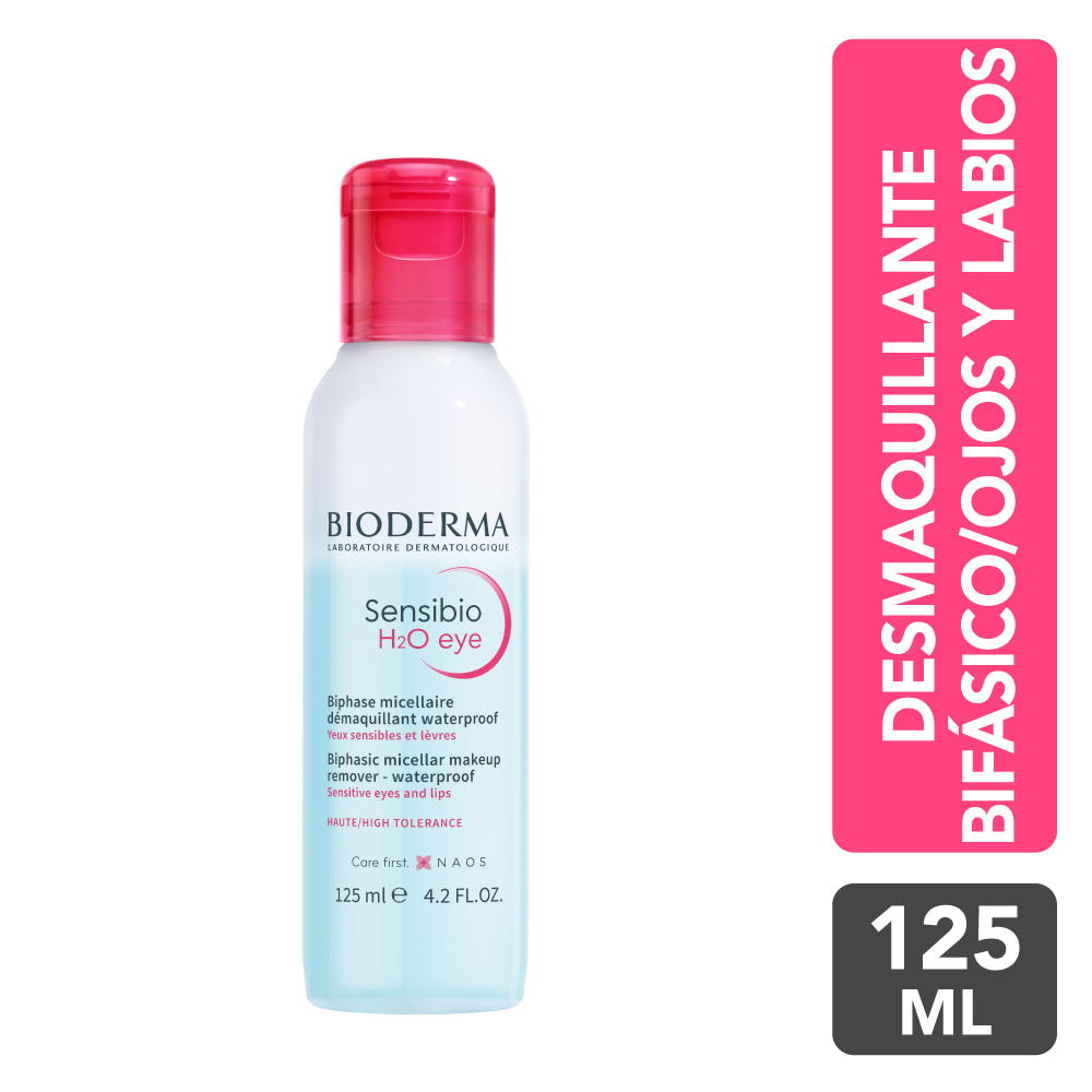 Bioderma Desmaquillador Sensibio H2O Eye - Frasco 125 Ml, , large image number null