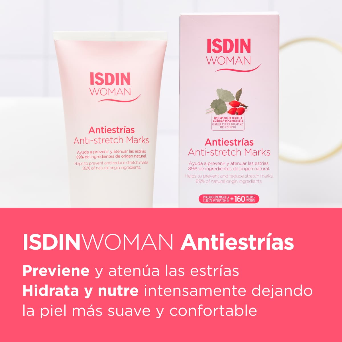 Crema Isdin Woman Antiestr&iacute;as - Frasco 250 Ml, , large image number null
