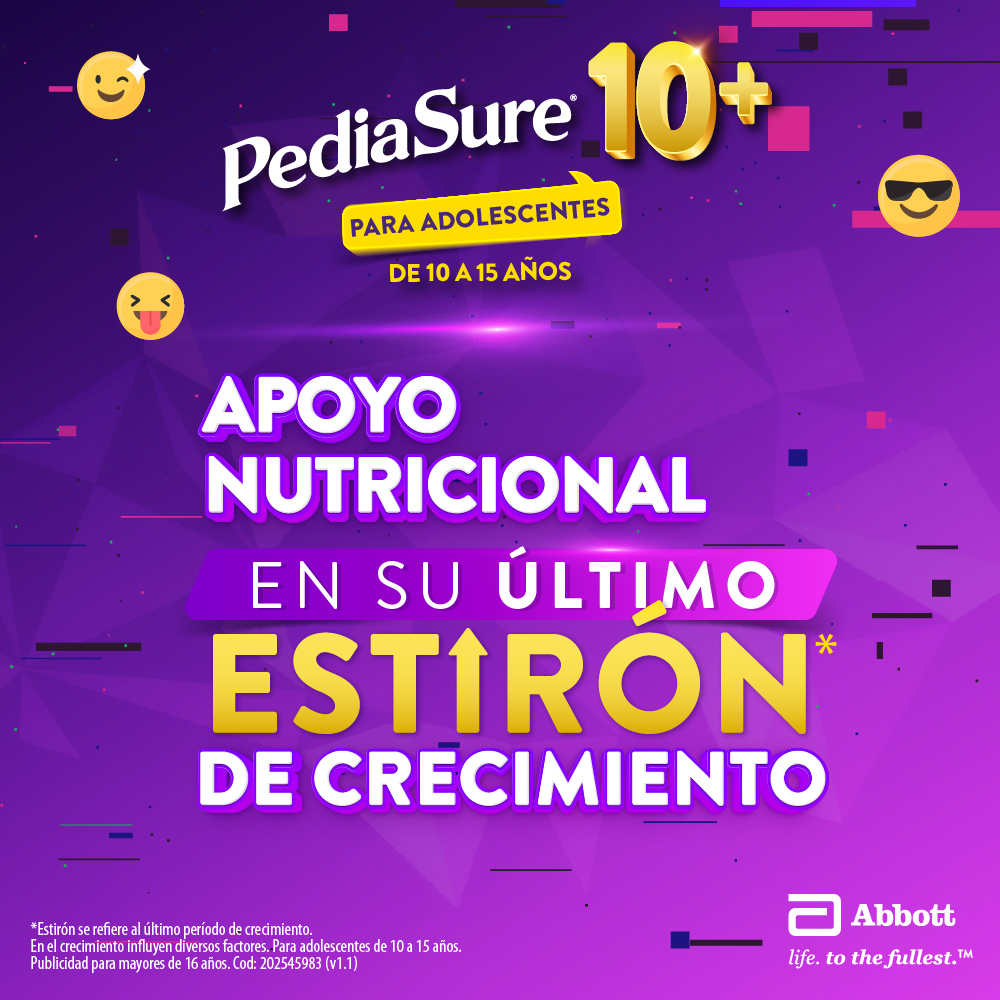 Pediasure 10+ Vainilla- Lata 850 Gr, , large image number null