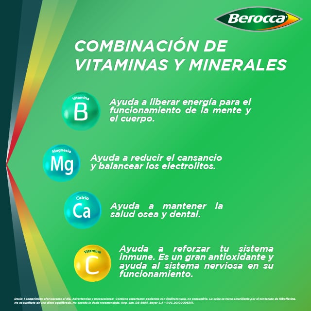 Berocca Plus Multivitam&iacute;nico - Caja 30 UN, , large image number null