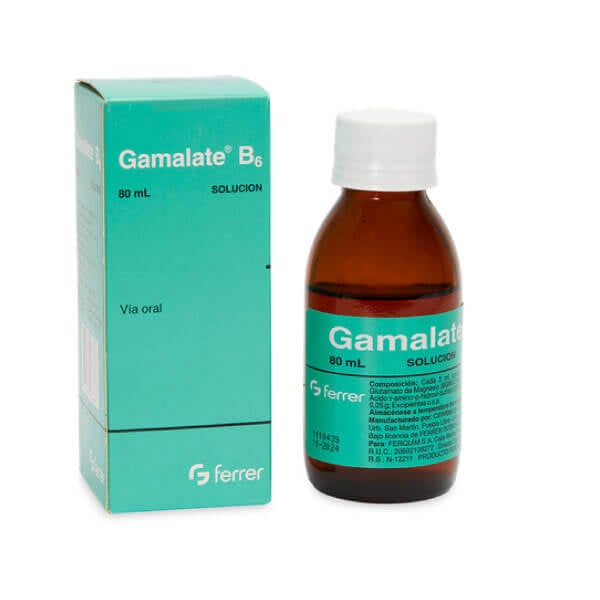 Gamalate B6 Soluci&oacute;n Oral - Frasco 80 Ml, , large image number null