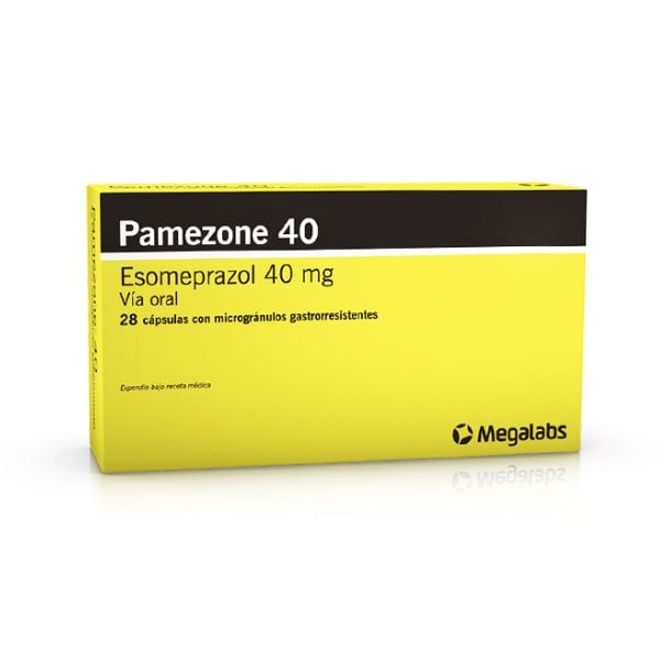 Pamezone 40 Mg C&aacute;psula - Caja 28 UN, , large image number null