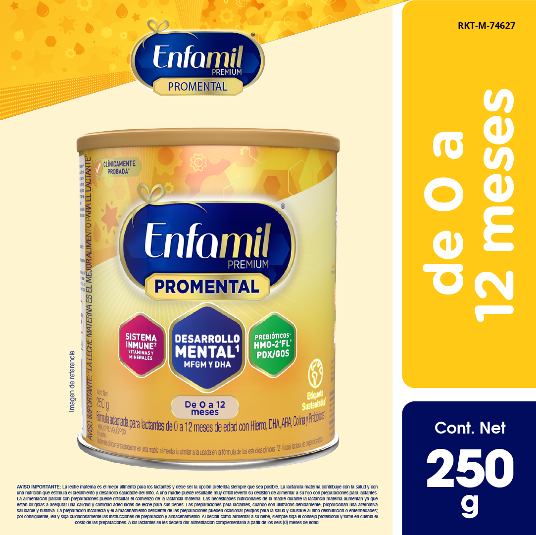 Enfamil Premium Pro Mental De 0 a 12 meses - Lata 250 G, , large image number null