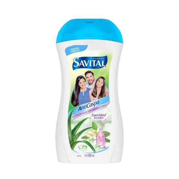 Savital Shampoo Anticaspa - Frasco 510 Ml, , large image number null