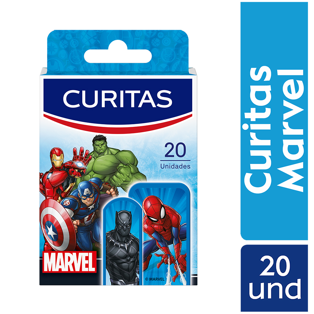 Curitas Marvel - Caja 20 UN, , large image number null