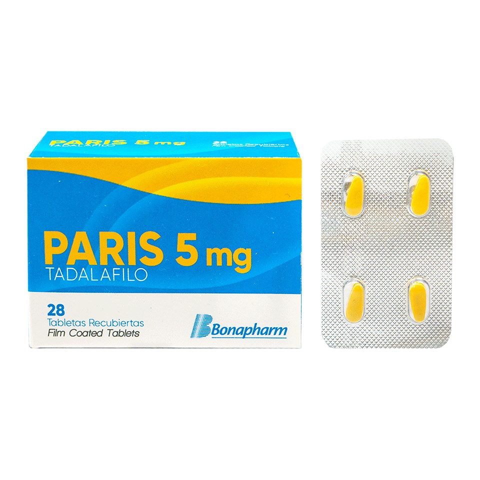 Paris 5Mg  - Caja 28 UN, , large image number null
