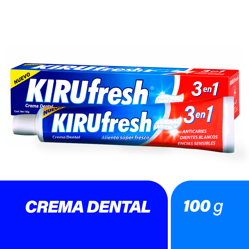 Kirufresh Crema Dental - Tubo 100GR, , large image number null