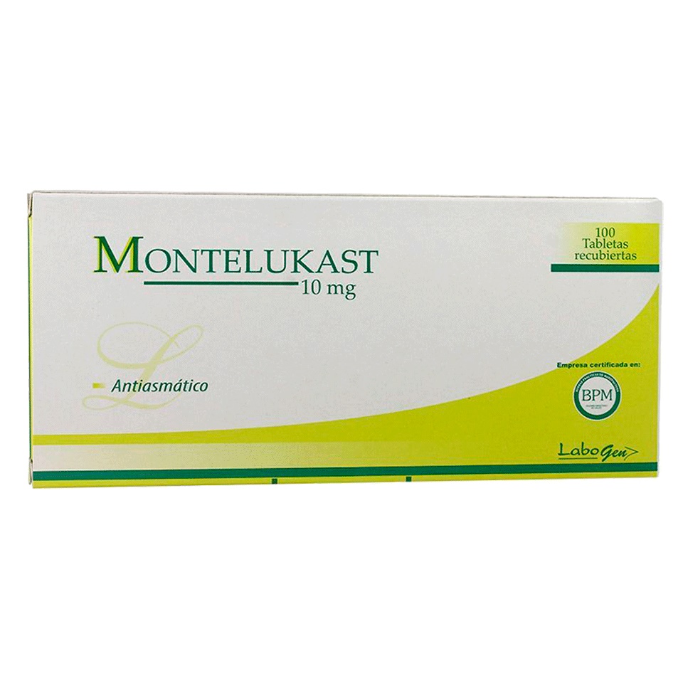 Montelukast 10Mg Tabletas Recubiertas image number null