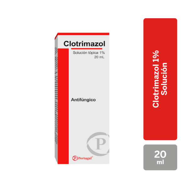 Clotrimazol 1% Soluci&oacute;n T&oacute;pica - Frasco 20 Ml, , large image number null