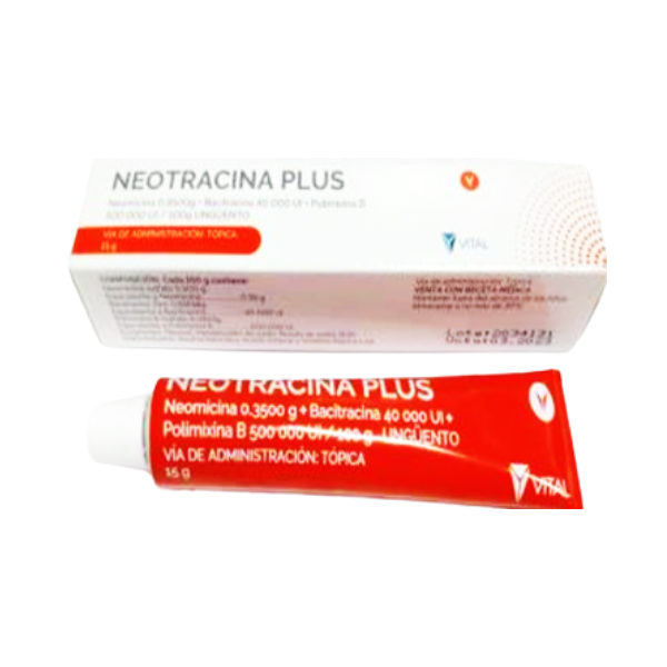 Neotracina Plus Ung&uuml;ento - Tubo 15 G, , large image number null