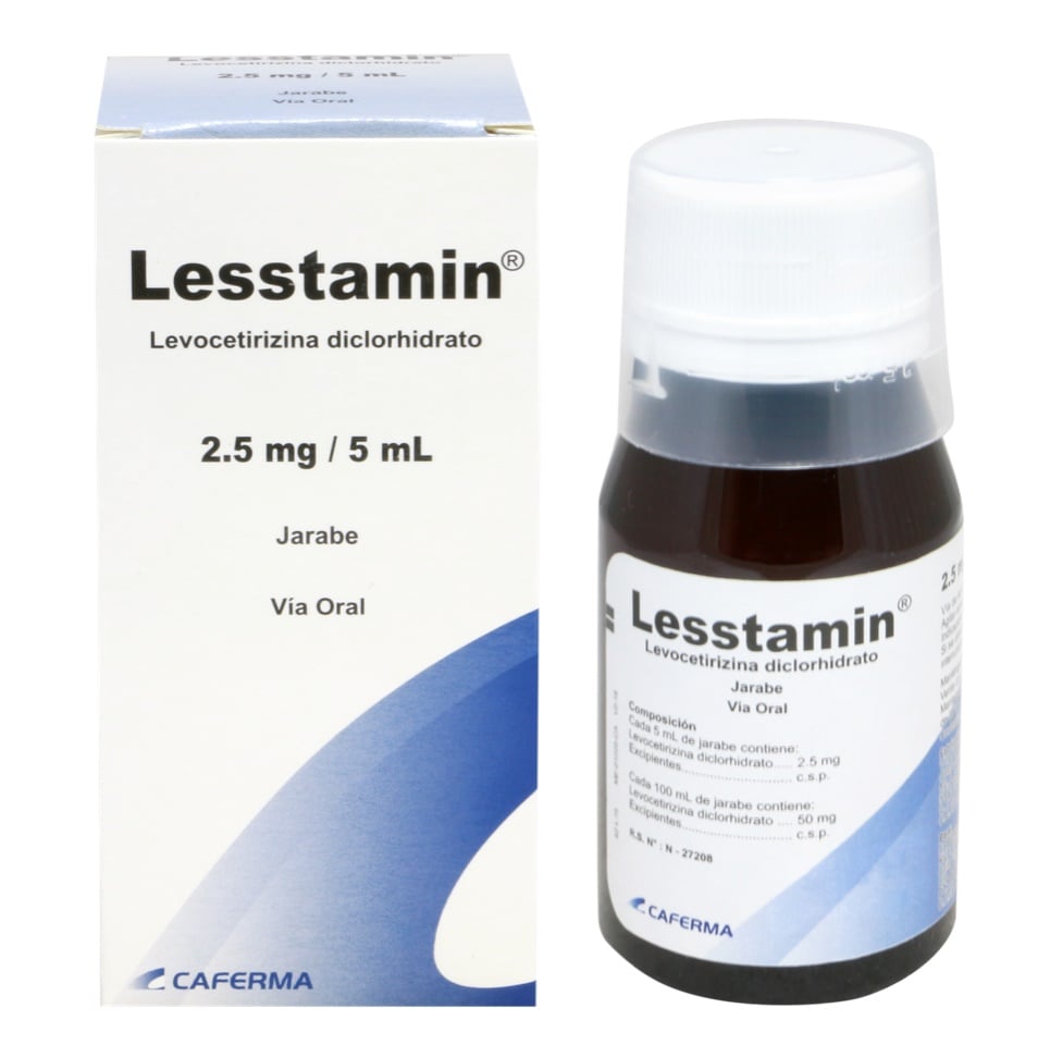 Lesstamin 2.5mg/5 ml  - Frasco 60ML, , large image number null