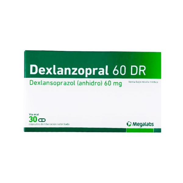 Dexlanzopral 60 DR C&aacute;psula liberaci&oacute;n retardada - Caja 30 UN, , large image number null