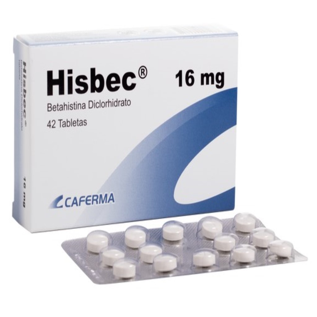 Hisbec 16Mg  - Caja 42 UN, , large image number null
