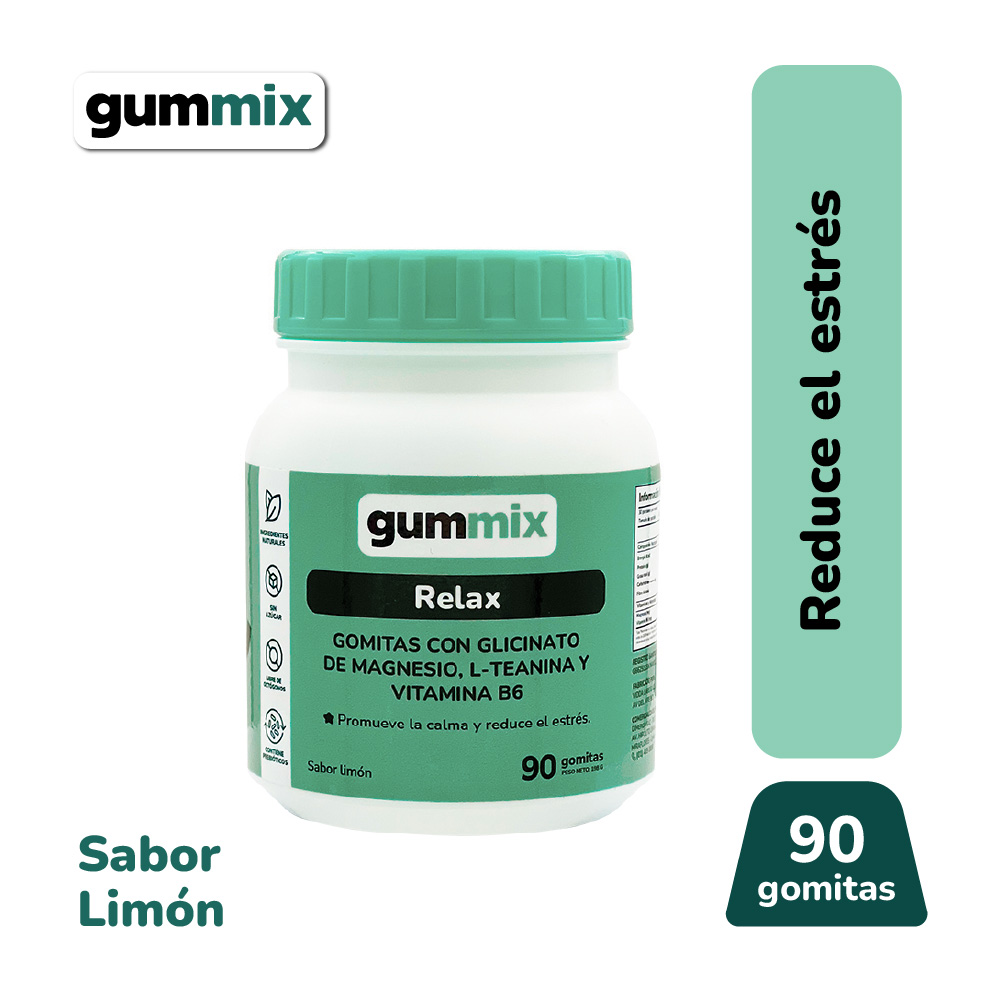 Gummix Gomitas Relax - Frasco 90 UN, , large image number null
