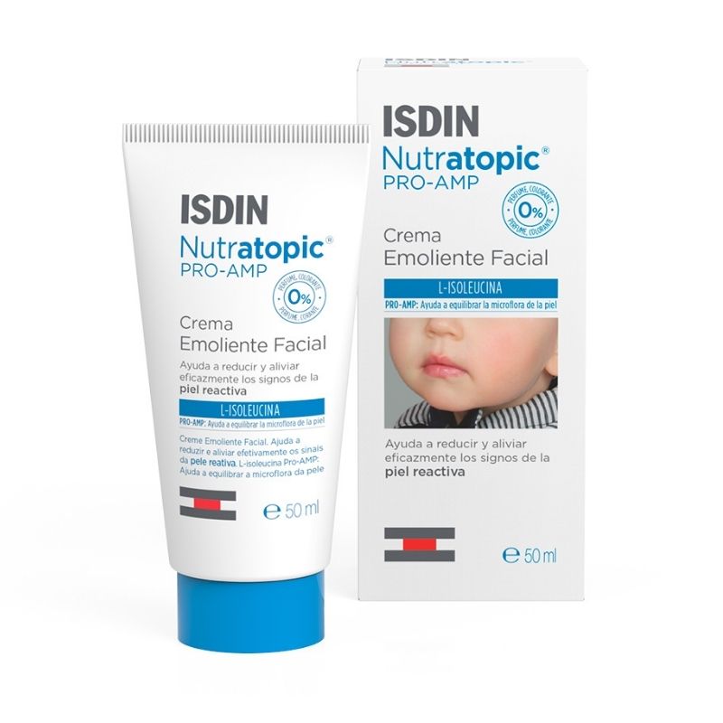 Isdin Nutratopic PRO AMP Facial  - Frasco 50 ML, , large image number null