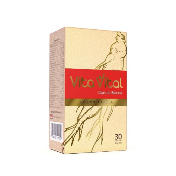 Vita Vital C&aacute;psulas Blandas - Caja 30 UN, , large image number null