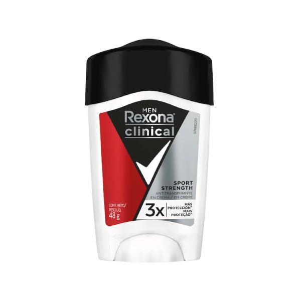 Desodorante Rexona Clinical Crema Sport  Men - Frasco 48g, , large image number null