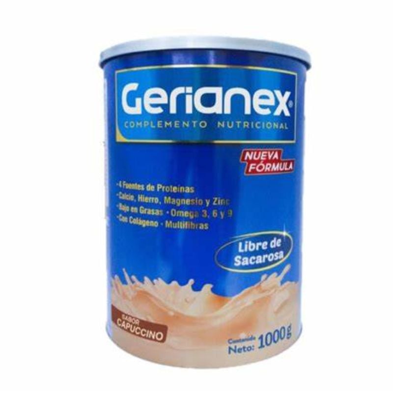 Gerianex Capuccino - Lata 1000 G, , large image number null