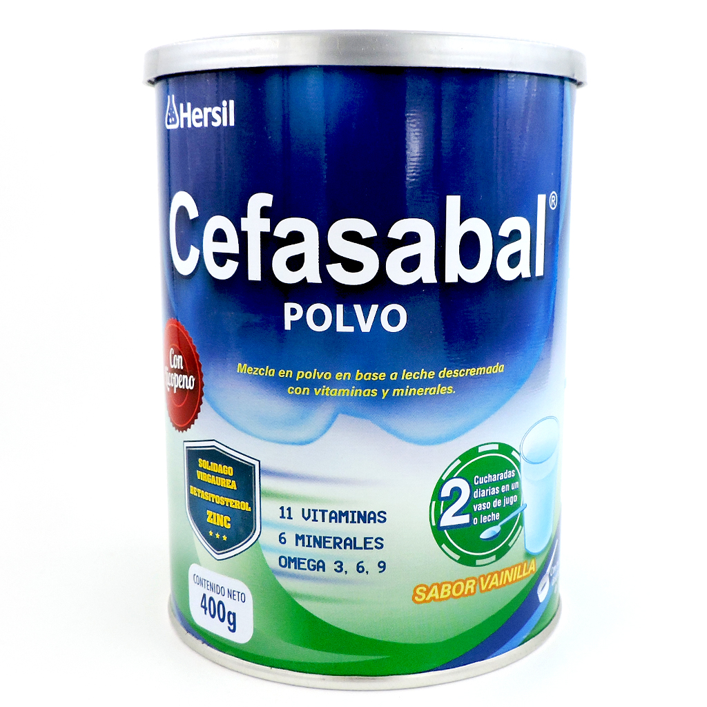 Cefasabal Polvo Vainilla - Lata 400 G, , large image number null