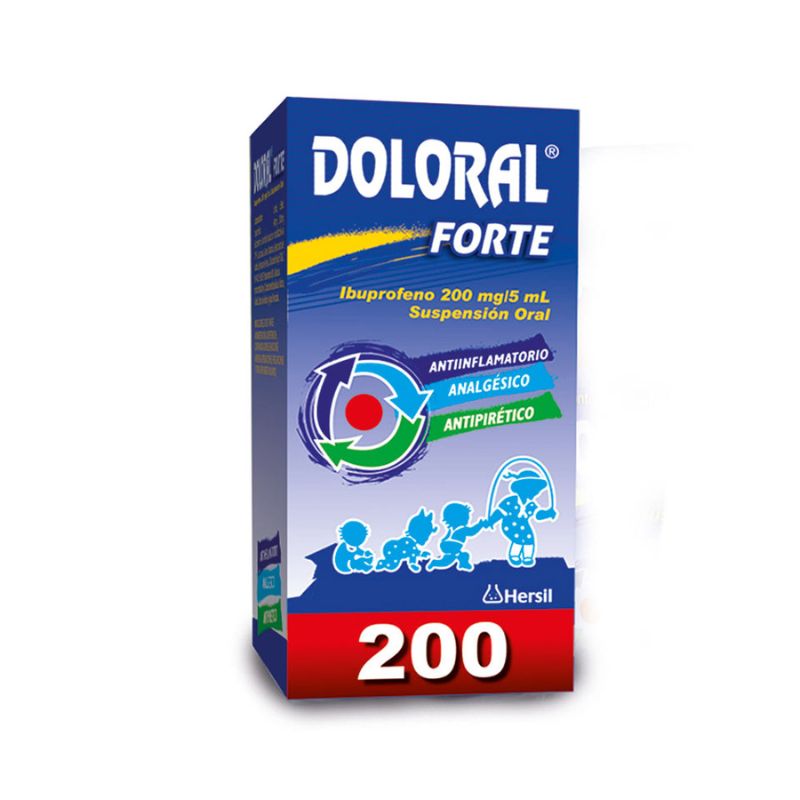 Doloral Forte 200 Mg/5Ml - Frasco 60 Ml, , large image number null