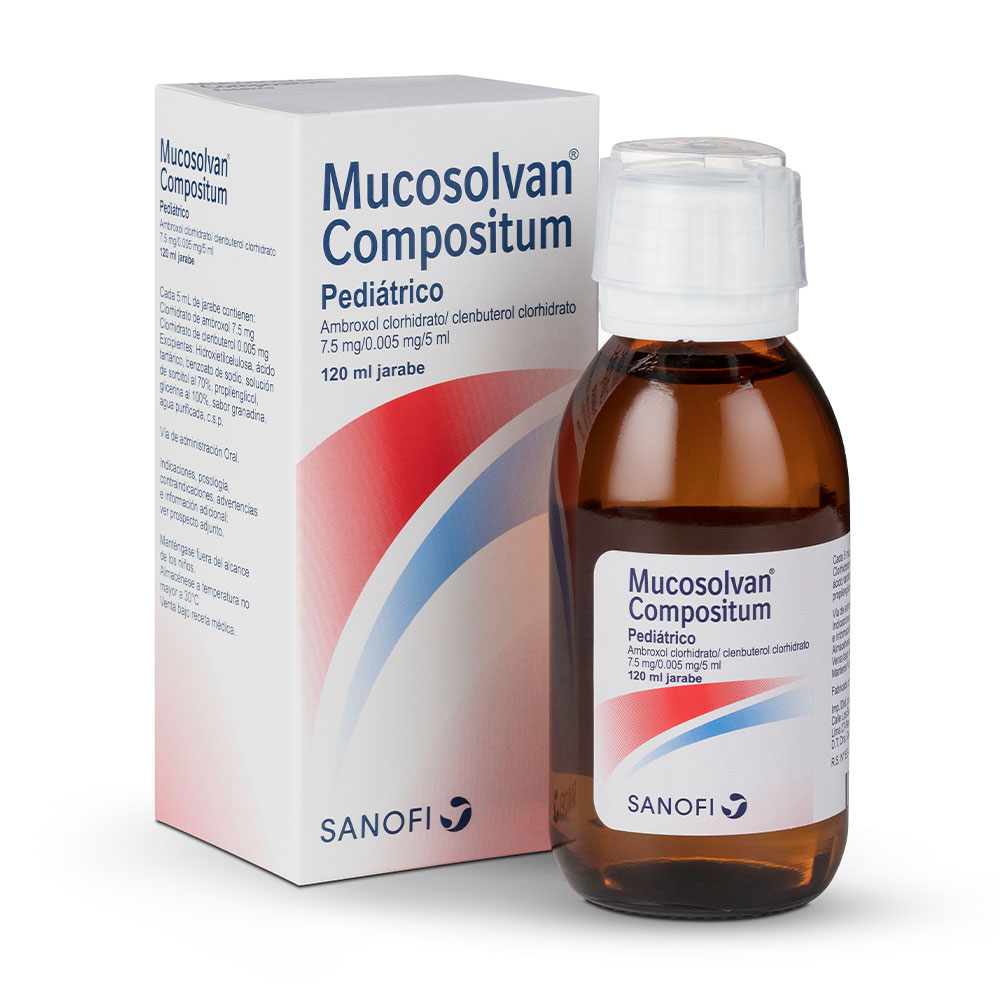 Mucosolvan Compositum Jarabe Pedi&aacute;trico - Frasco 120 ML, , large image number null
