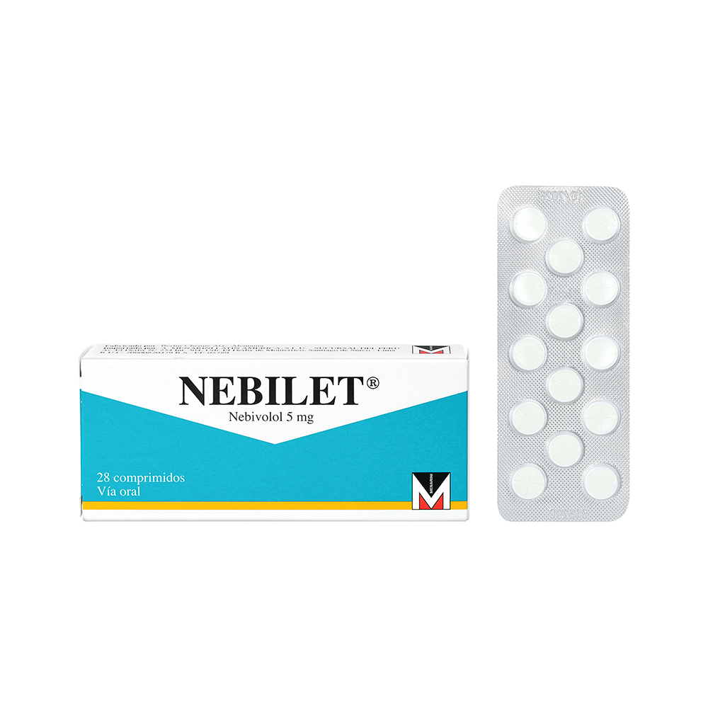 Nebilet 5 Mg  - Caja 28 comprimidos, , large image number null