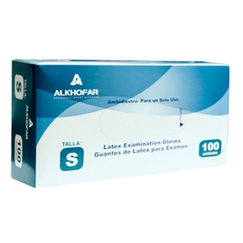 Guantes Descartables Talla S  - Caja 100 UN, , large image number null