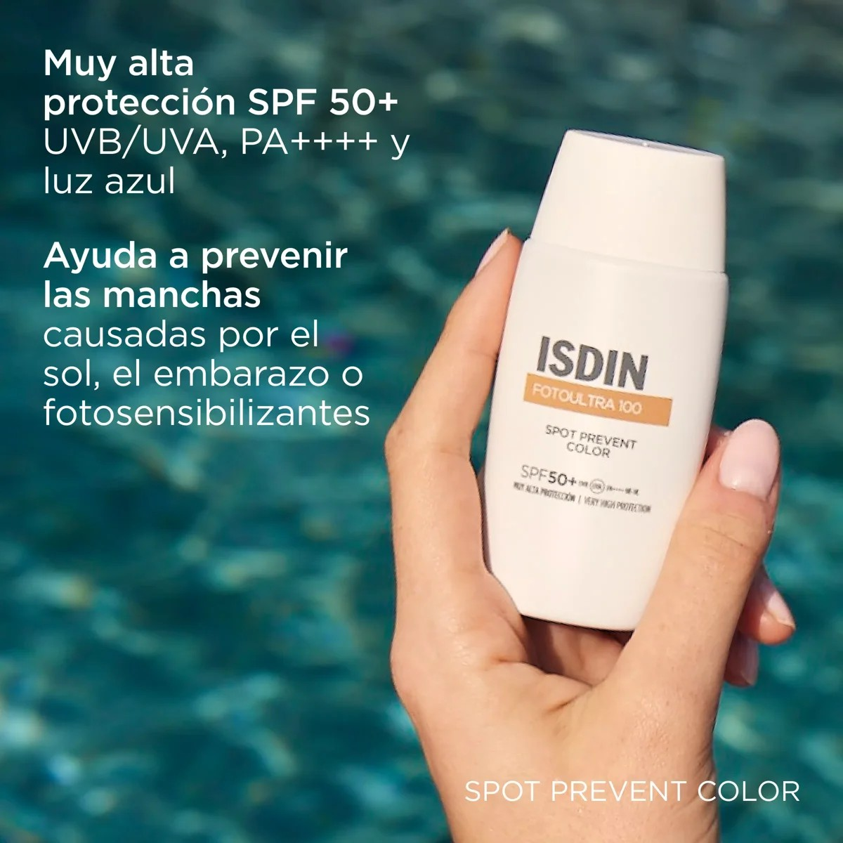 Isdin Fotoultra 100 Spot Prevent Color SPF 50+ - Frasco 50 ML, , large image number null