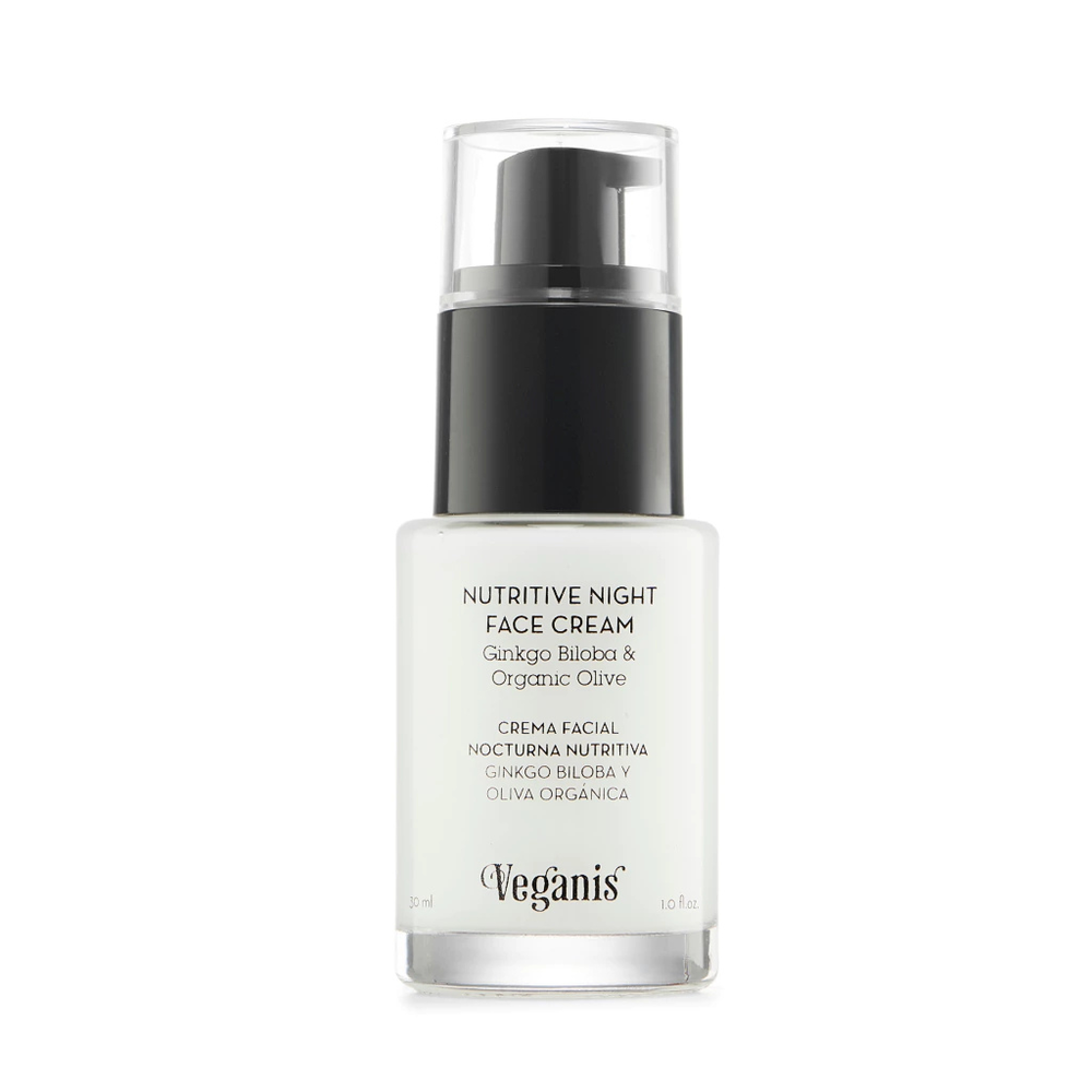 Veganis Crema Facial Nocturna Nutritiva - Frasco 30 ML, , large image number null