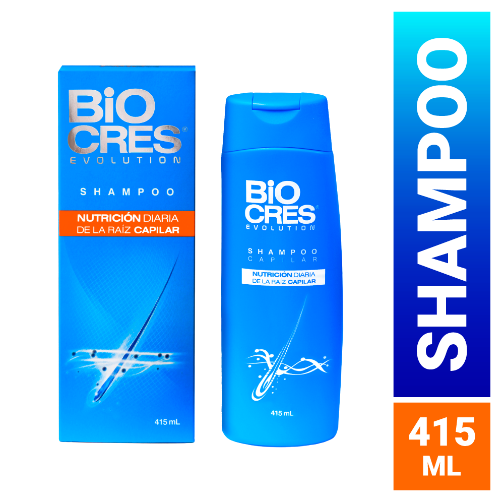 Biocres Evolution Shampoo Capilar - Frasco 415ML, , large image number null