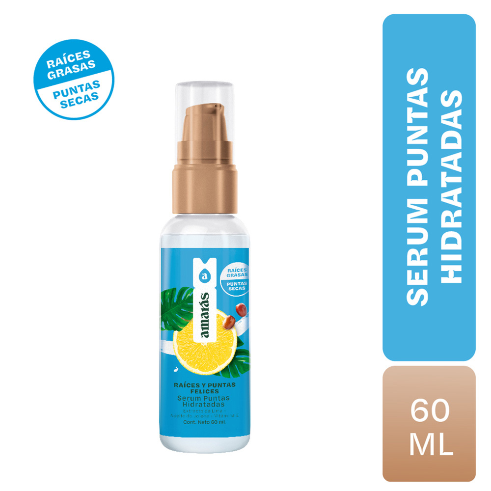 Amar&aacute;s S&eacute;rum Puntas Hidratadas - Frasco 60 ML, , large image number null