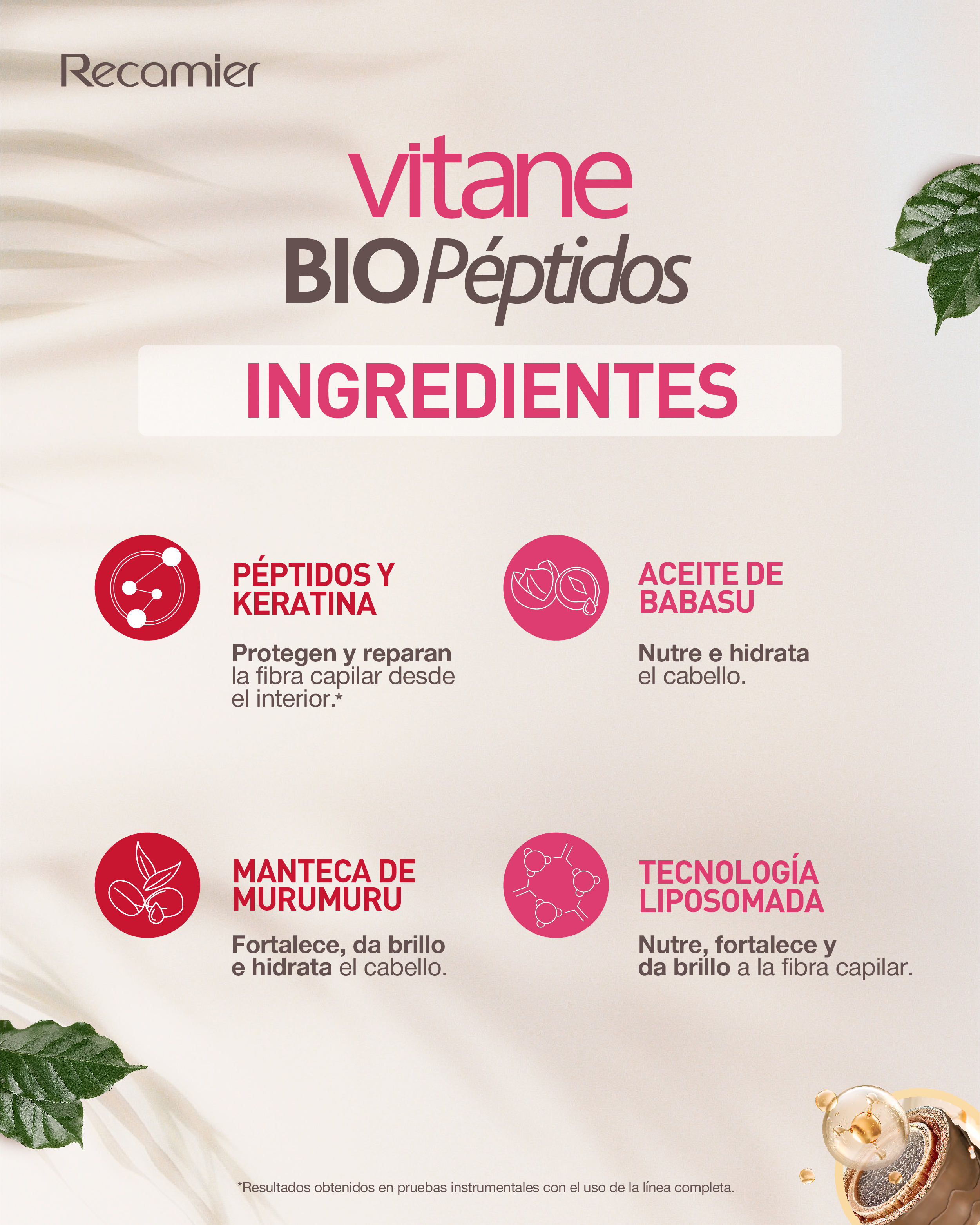 Vitane Acondicionador Liso Brasilero - Frasco 400 Ml, , large image number null
