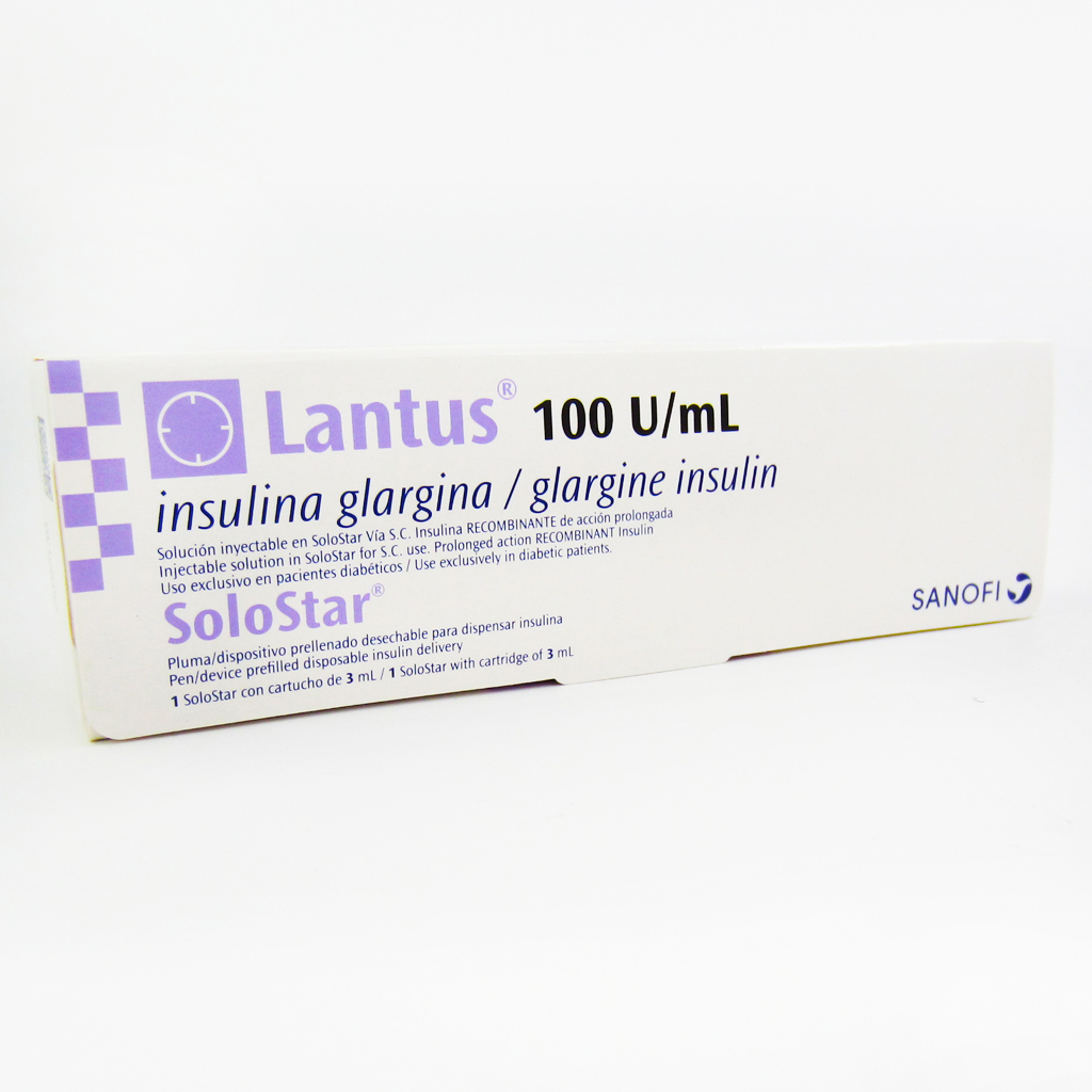Lantus  Solostar 100U/Ml Soluci&oacute;n Inyectable - Caja 1 UN, , large image number null