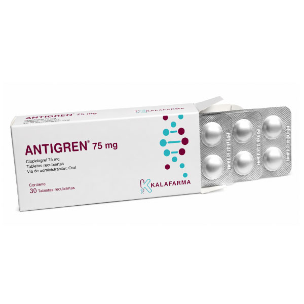 Antigren 75  MG - Caja 30 Tabletas recubiertas, , large image number null