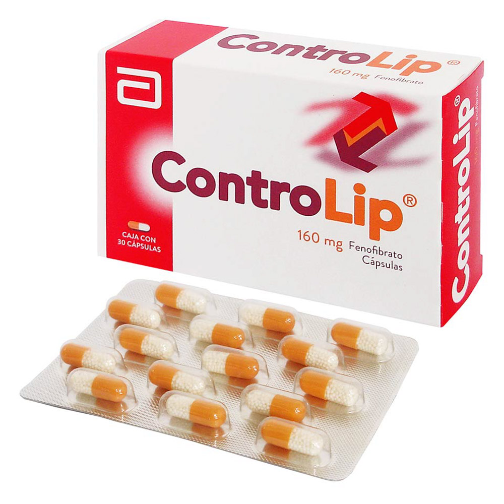 Controlip 160 Mg C&aacute;psulas - Bl&iacute;ster 15 UN, , large image number null