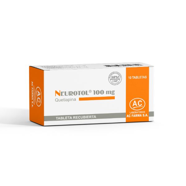 Neurotol 100 Mg Tabletas Recubiertas - Caja 10 UN, , large image number null