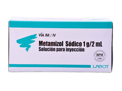 Metamizol S&oacute;dico 1g/2 ml  - Unidad 1 UN, , large image number null