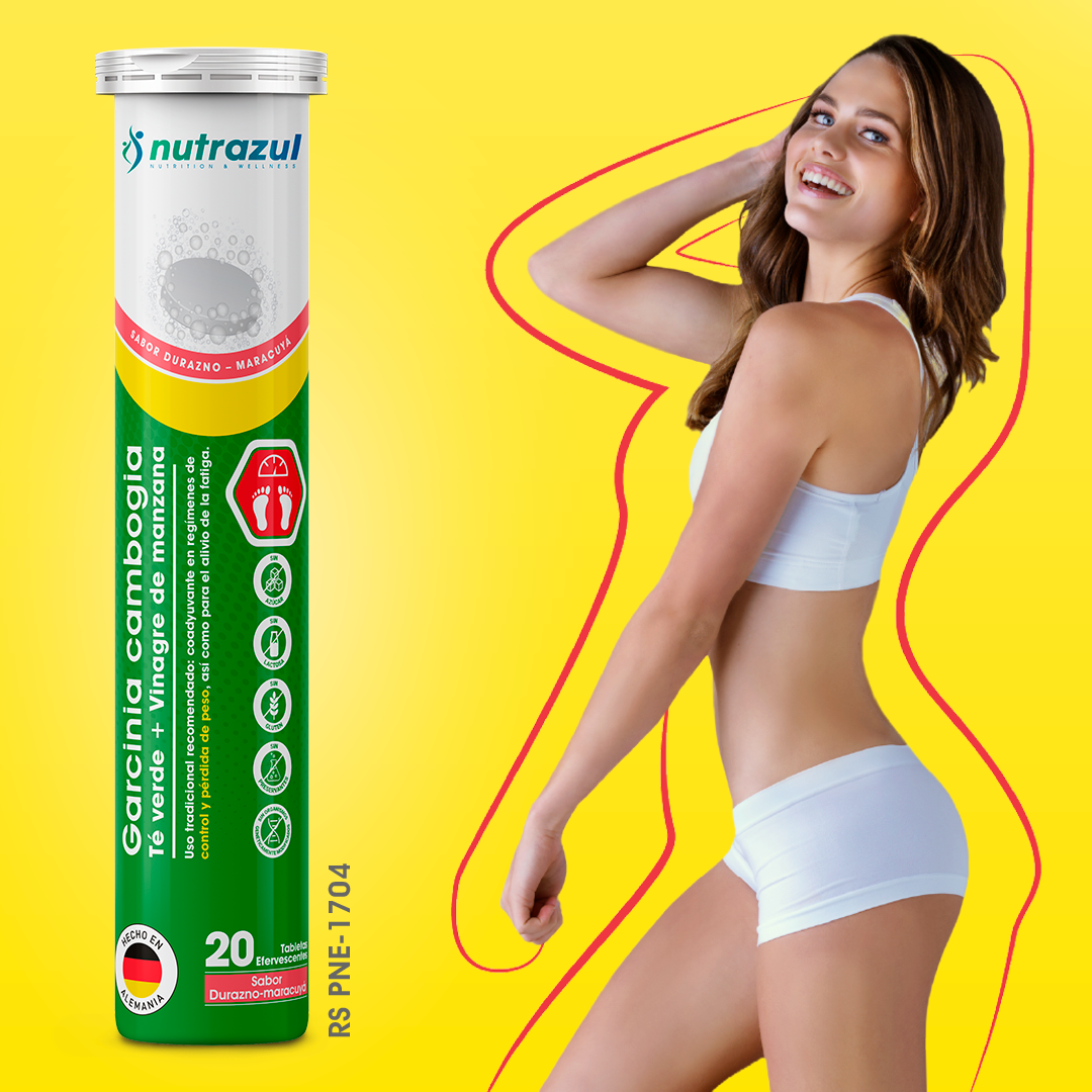 Nutrazul Garcinia Cambogia Efervescentes - Tubo 20 UN, , large image number null