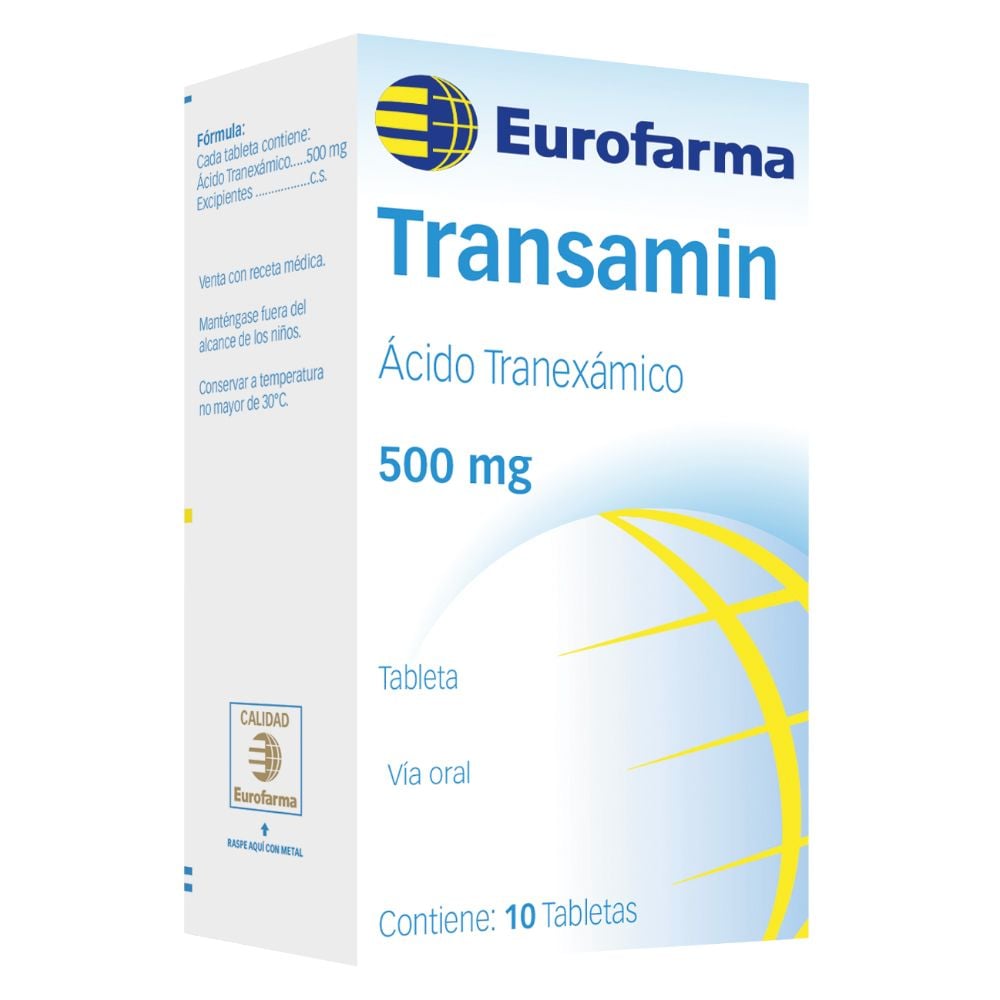 Transamin 500 Mg - 1 UN, , large image number null