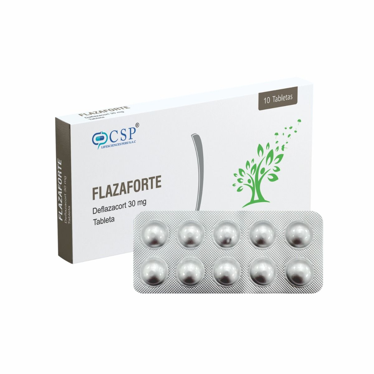 Flazaforte 30Mg Tableta - Caja 10 UN, , large image number null