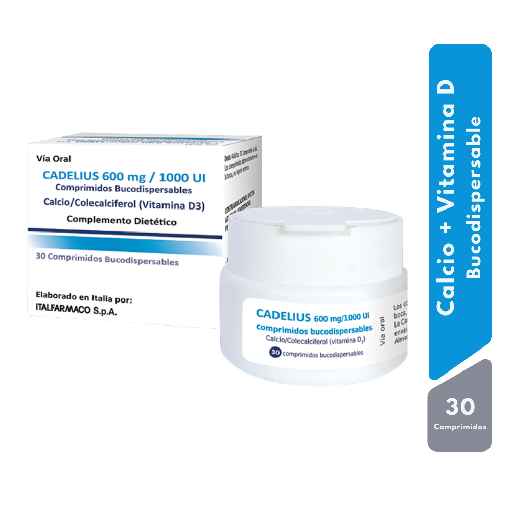Cadelius Comprimidos Bucodispersables - Caja 30 UN, , large image number null